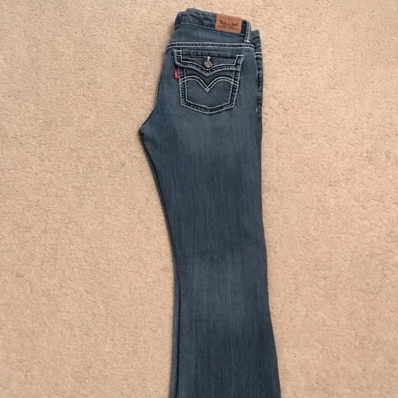Levi’s Girl’s Jeans Bootcut size 14 regular - Picture 2 of 5